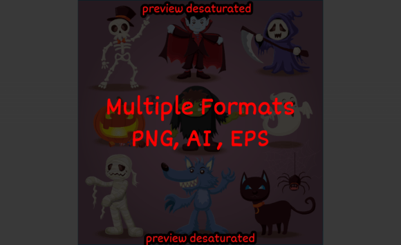 Download Vintage Halloween Poster Design Set - Design Collection