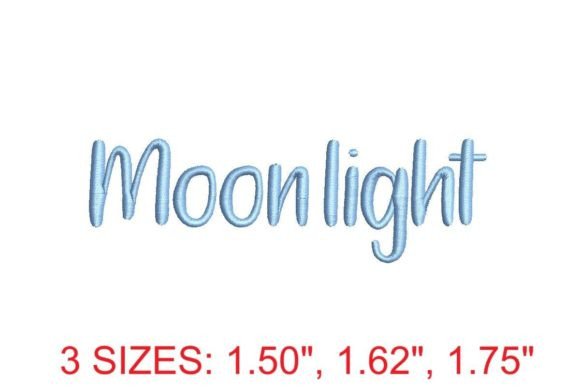 Download Moonlight Embroidery Font - Premium Resources