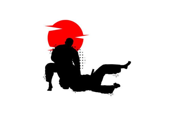 Download Silhouette Martial Art Poster Design Art - Design Collection