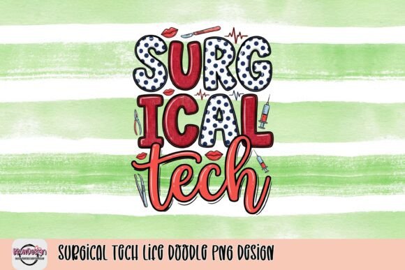 Download Surgical Tech Life Doodle PNG Design - Design Collection