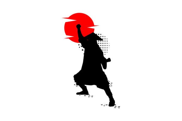 Download Silhouette Martial Art Poster Design Art - Design Collection