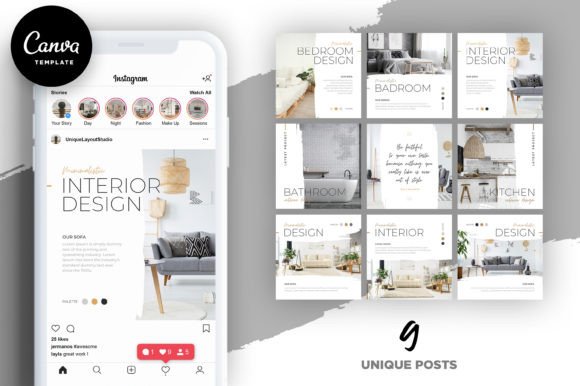Download INTERIOR DESIGN | Canva Instagram - Design Collection