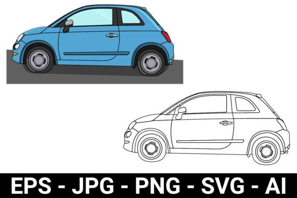 Download Retro Car Perfect for Design Project - Design Collection