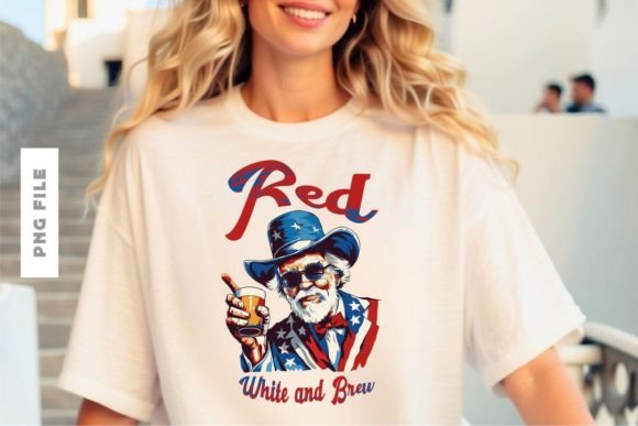 Download Red, White and Brew T-shirt Design - Design Collection