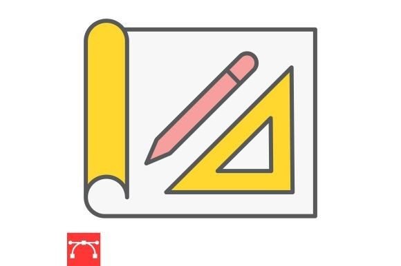 Download Design Project Color Line Icon - Design Collection