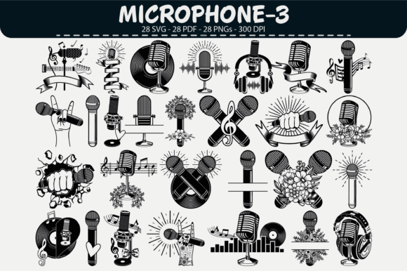 Download Microphone Vector Clipart – 28 Designs - Design Collection