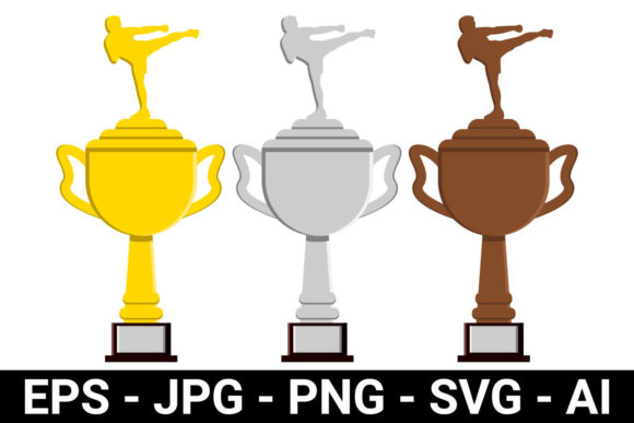 Download Kickboxing Trophy for Design Project - Design Collection