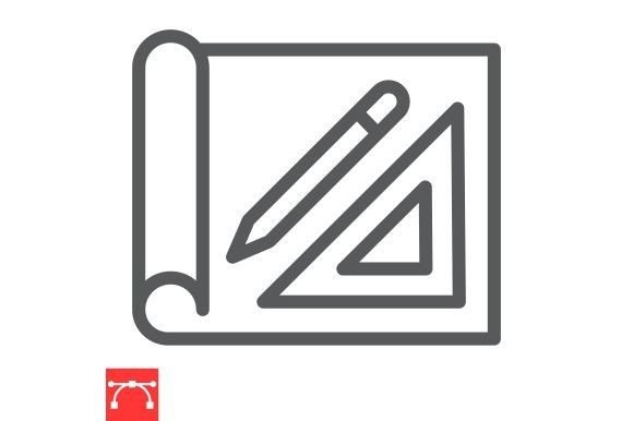 Download Design Project Line Icon - Design Collection
