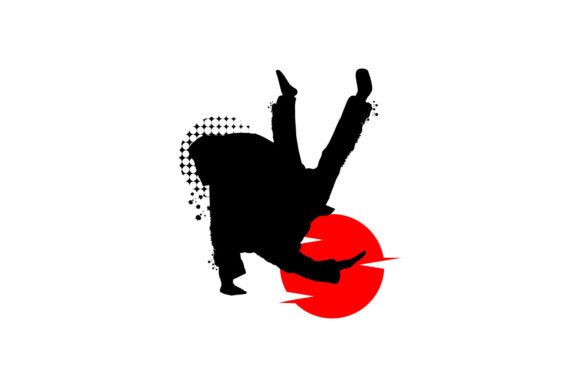 Download Silhouette Martial Art Poster Design - Design Collection