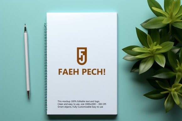 Download Notebook Cover Mockup Design - Design Collection
