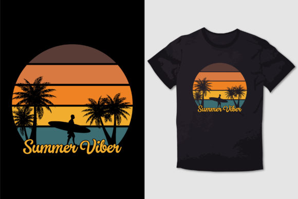 Download SUMMER VIBER TYPOGRAPHY T-SHIRT DESIGN - Design Collection