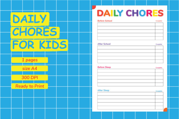 Download Daily Chore for Kids - Premium Resources