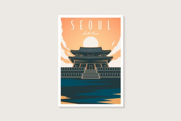 Download Seoul South Korea Poster Design - Design Collection