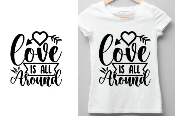 Download Love is All Around-SVG Design - Design Collection